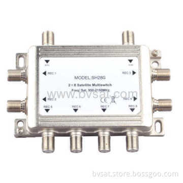 Equipment For Satellite Receiver Stand-alone Multiswitch 2x8 